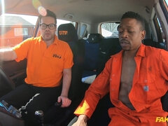 素人, お尻, 黒人, フェラチオ, イギリス人, 異人種間, なめる, アウトドア