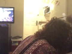 Thick White Wife Sucks BBC to Pay Hubby's Debt - Homemade Blowjob & Facial