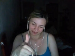 Gros seins, Blonde, Ivre, Fait maison, Solo, Adolescente, Nénés, Webcam