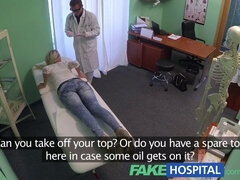 Amateur, Rubia, Médico, Sexo duro, Enfermera, Coño, Realidad, Tetas