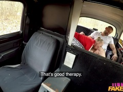 Big boobs relieve his stress