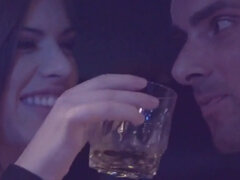 romantic night into first time car sex for tiny teen