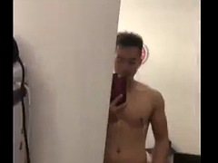 Asiatique, Homosexuelle, Branlette thaïlandaise, Masturbation, Solo