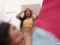 Ass, Babes, Black, Blowjob, Hardcore, Milf, Threesome, Tits