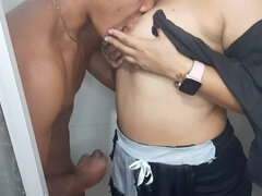 Enthousiasteling, Mooie dikke vrouwen, Mollig, Handbeurt, Latijnse vrouw, Masturbatie, Moeder, Douche