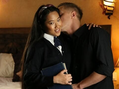 Amateur, Verga grande, Mamada, Morena, Estilo perrito, Tetas naturales, Flaco, Tetas