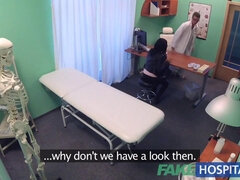 Amanda Black strips & fucks her fakehospital doc in POV reality clip