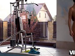 Afrikaans, Zwart, Hardcore, Hd, Interraciaal, Geschoren, Tiener, Tieten likken