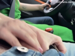 素人, 車, 口内発射, イく瞬間, 顔射, 眼鏡, ラティーナ, ハメ撮り