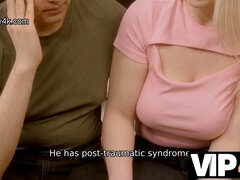 Vip4k. his post-traumatic stress disorder caused the naughtiest porno of her life