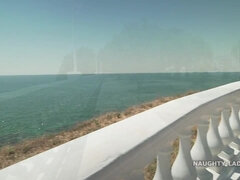 Strand, Bruinharig, Fetisj, Flashing, Moeder die ik wil neuken, Natuurlijke tieten, Openbaar, Tieten likken