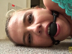 緊縛, ブロンド, フェラチオ, ボンデージ, フェティッシュ, Hd, 現実, ラフ