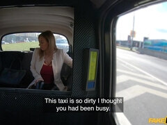 Nathaly Ignites Wild Passion in Outdoor Taxi