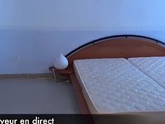 Leie, In den arsch, Paar, Französisch, Spanner