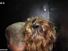 アジア人, イく瞬間, イマラチオ, 顔射, のぞき穴, 自然山雀, タトゥー, オッパイの