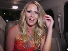 アメリカ人, 美女, ブロンド, 車, ハードコア, ハメ撮り, ヤリマン, 生徒