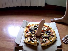 素人, アナル, デカチン, 黒人, ディルド, 黒人, フェティッシュ, 食べ物