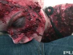 デカパイ, ブロンド, ディルド, ハードコア, オナニー, いじめ, おもちゃ