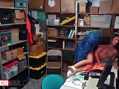楽屋, 裸, 乳首, ポリス, オマンコ, ティーン, オッパイの, ユニフォーム
