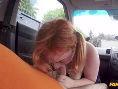 Voluptuous Redhead Fucks In Car 2 - Fake Driving School