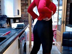 Enthousiasteling, Blond, Hardcore, Huisvrouw, Masturbatie, Webcamera, Vrouw