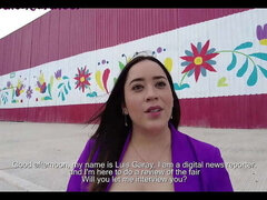 Schönheit, Blasen, Paar, Schmuddelige sprache, Latina, Milf, Natürlichen titten, Im freien