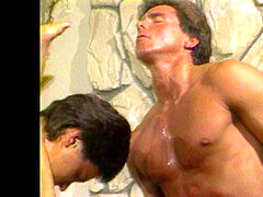 デカチン, デカパイ, デカチンの, 怪物, Peter north, レトロ, 三人