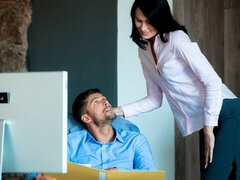 Kont, Pijpbeurt, Bruinharig, Zoenen, Ondergoed, Kousen, Tiener