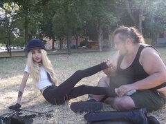 Voeten, Dominante vrouw, Voeten fetish, Meesteres, Mager