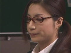 Asiatisch, Verrückt, Spermaladung, Dildo, Aufs gesicht abspritzen, Japanische massage, Büro, Spielzeuge