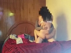 Couple, Fille latino, Orgasme