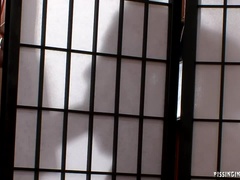 ブロンド, フェラチオ, 衣服着たままセックス, 女, オージー, 放尿, ストッキング, 三人