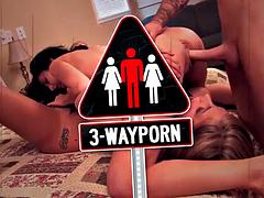 Anal, Tetas grandes, Rubia, Mamada, Corrida, Polla, Trio, Tetas