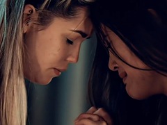 Babes, Fingering, Hairy, Kissing, Lesbian, Seduced, Slut