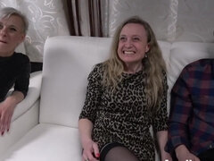 Blondine, Vollbusig, Verein, Schwanz, Hd, Reif, Orgasmus, Swingers