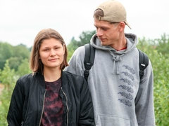 Blondine, Küssen, Lecken, Prostituierte, Muschi, Rasiert, Jungendliche (18+), Titten