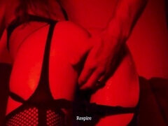 Bondage discipline sadomasochisme, Dominatie, Straf, Roodharige vrouw, Billekoek