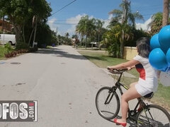 デカパイ, チン, 女 人男 人, 天然, 自然山雀, ハメ撮り, オマンコ, 三人