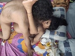 18, フェラチオ, 自家製, インド人, キス, 小柄, オマンコ, フェラする