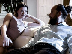 Grosser schwanz, Blasen, Hundestellung, Behaart, Natürlichen titten, Kurzes haar, Jungendliche (18+), Titten