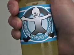 Invisible man at Car salon exhibition