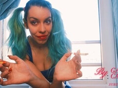 Fetish, Petite, Shy, Smoking