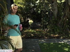 Elana Bunnz Gets Her Big Natural Tits Oiled Up - Elana bunnz