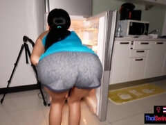 18 ans, Grosse bite, Sucer une bite, Fait maison, Petite femme, Adolescente, Thaïlandaise, Jouets