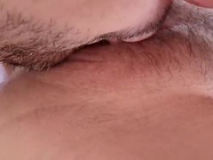 Ultimate Close-Up of Clitoris! Tasting Wild, Unshaven Teen Pussy. Featuring MycandyC & My Candy J