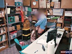 Blonde, Attrapée, Bureau