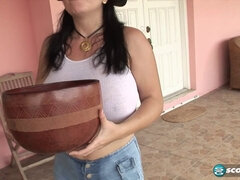 Watch Natalie Fiore in cowgirl cosplay play solo with her big tits and juicy pussy