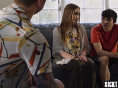 Cul, Blonde, Gorge profonde, Groupe, Hard, Actrice du porno, Suçant, Tabou