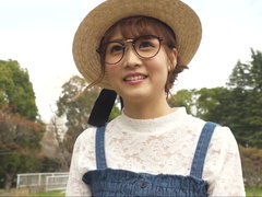 Asiatique, Faciale, Lunettes, Japonaise, Épouse