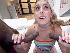 Черные, Колледж, Смазливые, Группа, Чудовищные размеры, Косички, Чулки, Молоденькие